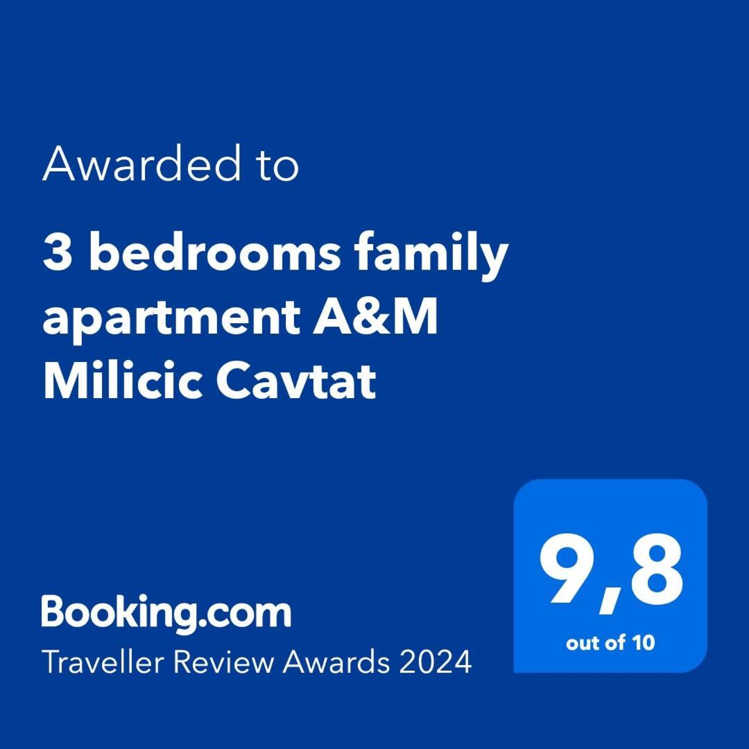 A&M Cavtat Family Apartment - 3 Bedrooms And Free Parking Luaran gambar